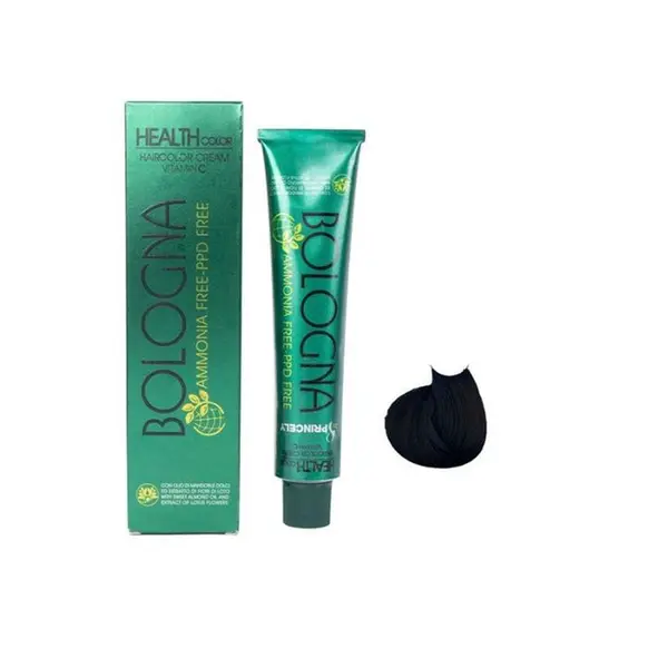 رنگ مو بدون آمونیاک و بدون پی پی دی بلونیا ۱۰۰میل Blue Black 1.10 - 2