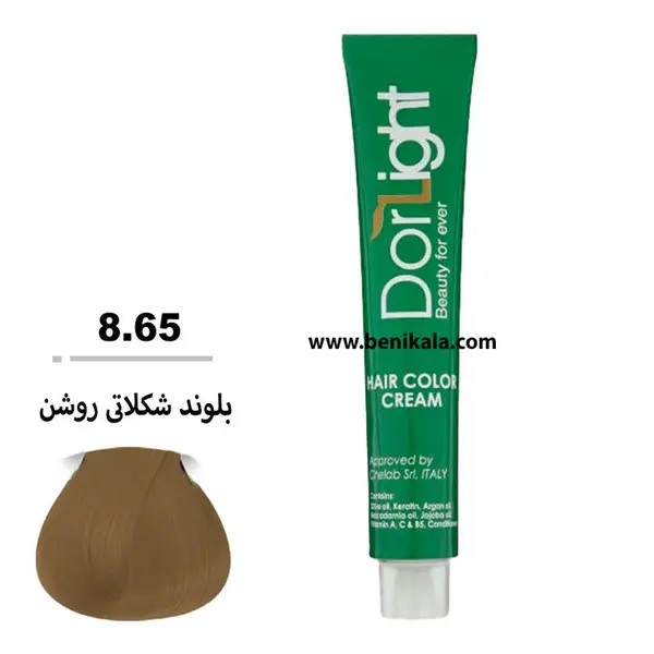 رنگ مو دورلایت گروه Chocolate حجم 100 میل - شماره 8.65 - 3