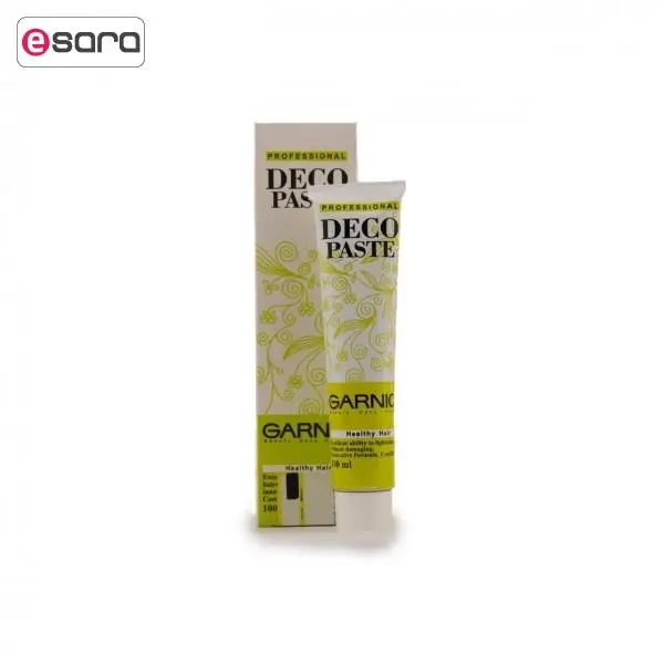 کرم بی رنگ کننده گارنیک مدل deco paste حجم 100 میلی لیتر - 4