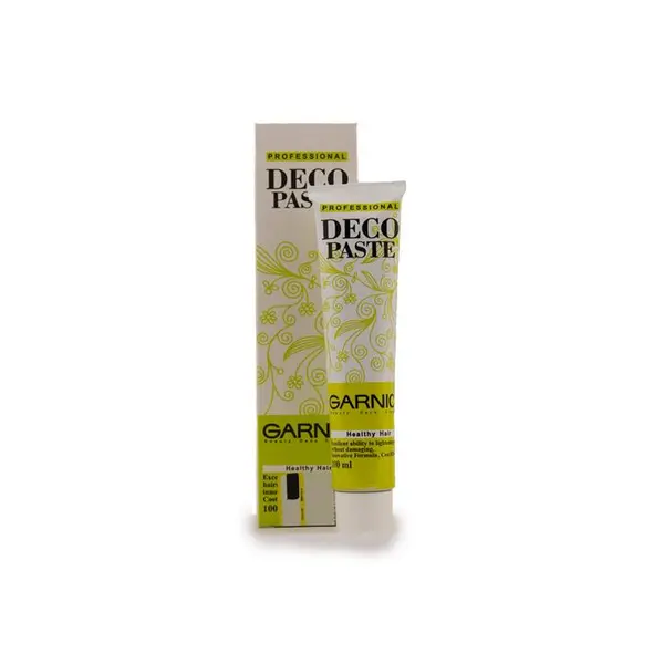 کرم بی رنگ کننده گارنیک مدل deco paste حجم 100 میلی لیتر - 2