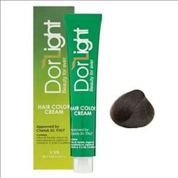 رنگ موی درلایت سری طلایی شماره Dorlight hair color 4.5 - 2