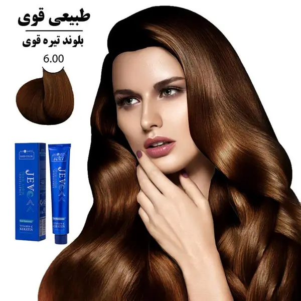 رنگ مو جوو مدل Excellence شماره 6.00 حجم 100 میلی لیتر رنگ بلوند تیره - 5