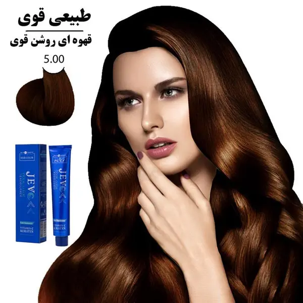 رنگ مو جوو مدل Excellence شماره 5.00 حجم 100 میلی لیتر رنگ قهوه ای روشن قوی - 4