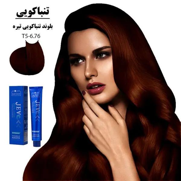 رنگ مو جوو مدل Excellence شماره 6.76 حجم 100 میلی لیتر رنگ تنباکویی تیره - 4