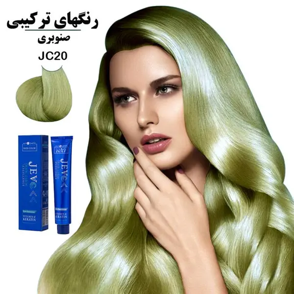 رنگ مو جوو مدل Excellence شماره JC20 حجم 100 میلی لیتر رنگ صنوبری - 3