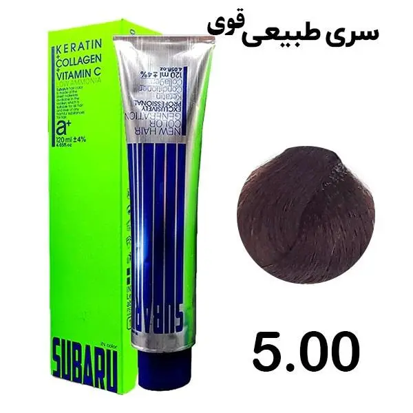 رنگ مو مردانه سوبارو شماره F2 حجم 120 میلی لیتر رنگ مشکی طبیعی - 5