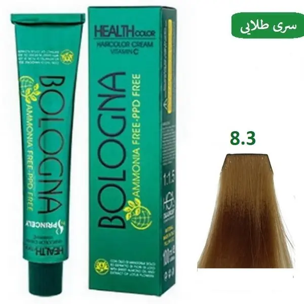 رنگ مو بلونیا سری golden شماره 8.3 حجم 100 میلی لیتر رنگ بلوند طلایی روشن - 6