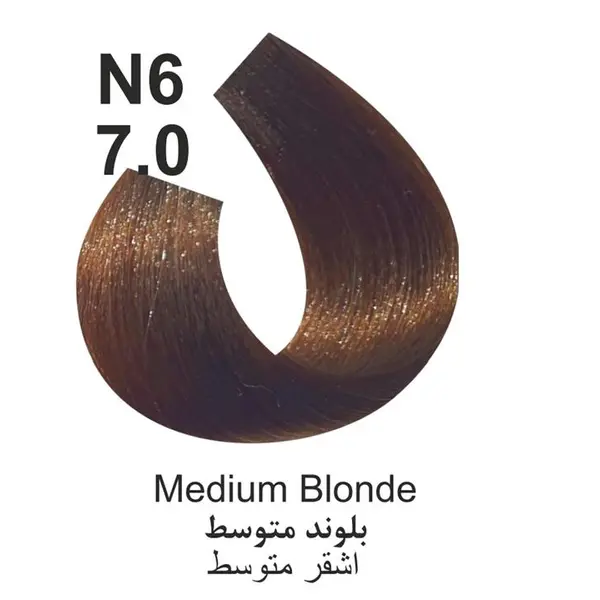 رنگ موی کاترومر KATROMER،شماره N6 بلوند متوسط - 2