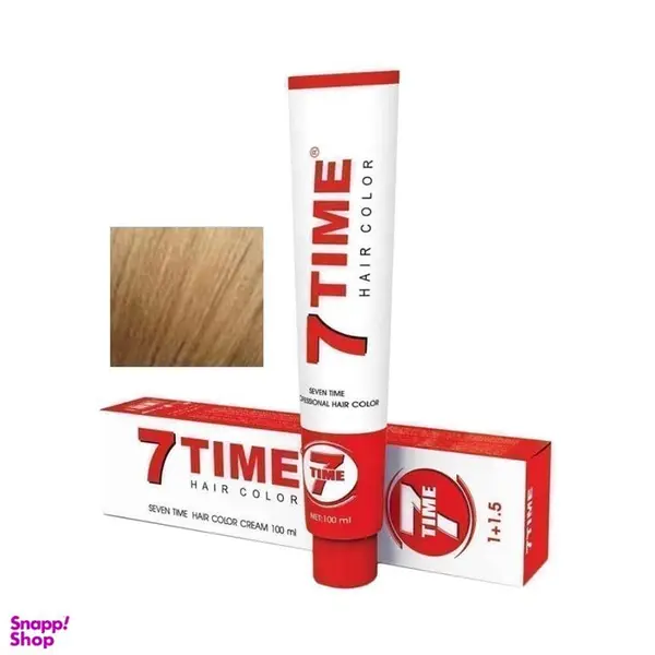 رنگ مو سون تایم شماره KN.8 سری کاپوچینو حجم 100 میلی لیتر رنگ بلوند کاپوچینو خیلی روشن
