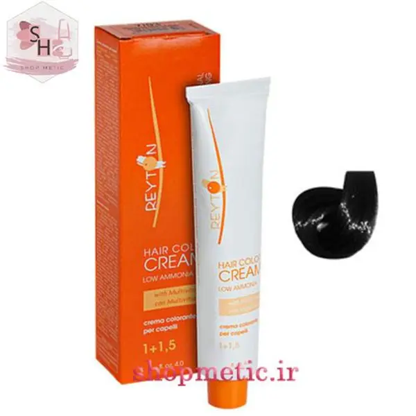 رنگ موی سری Natural Shades مدل Black شماره 1 ریتون - 4