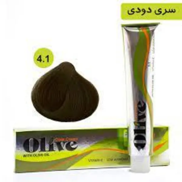 رنگ موی الیو سری دودی شماره Olive 4.1 - 5
