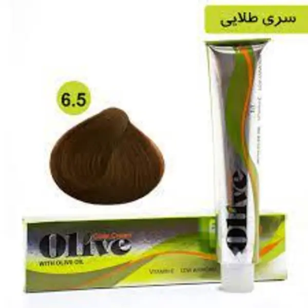 رنگ موی الیو سری طلایی شماره Olive 6.5 - 5