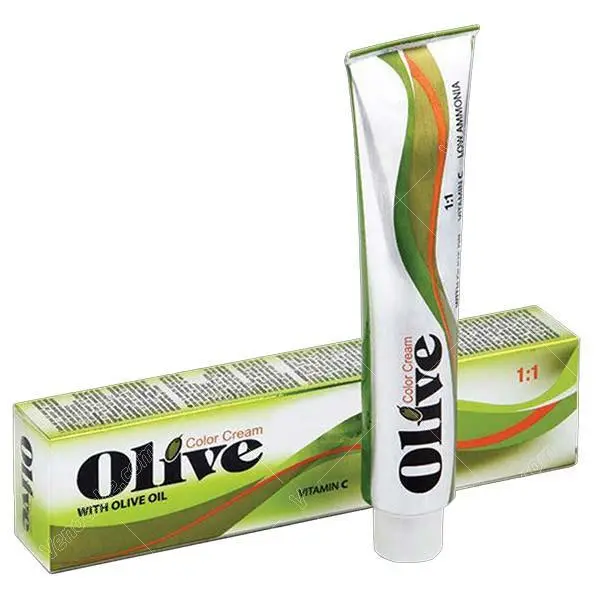 رنگ موی الیو سری قهوه ای موکا شماره Olive 6.65 - 6