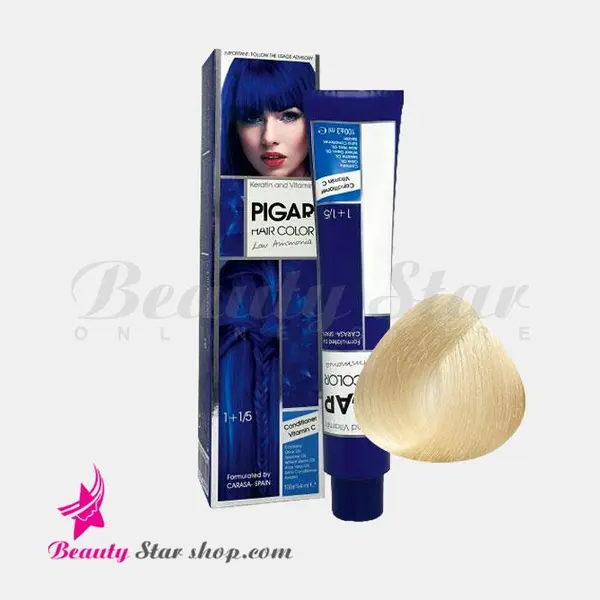 رنگ مو پیگار شماره p1 حجم 100 میلی لیتر رنگ طلایی هاردوست - 3