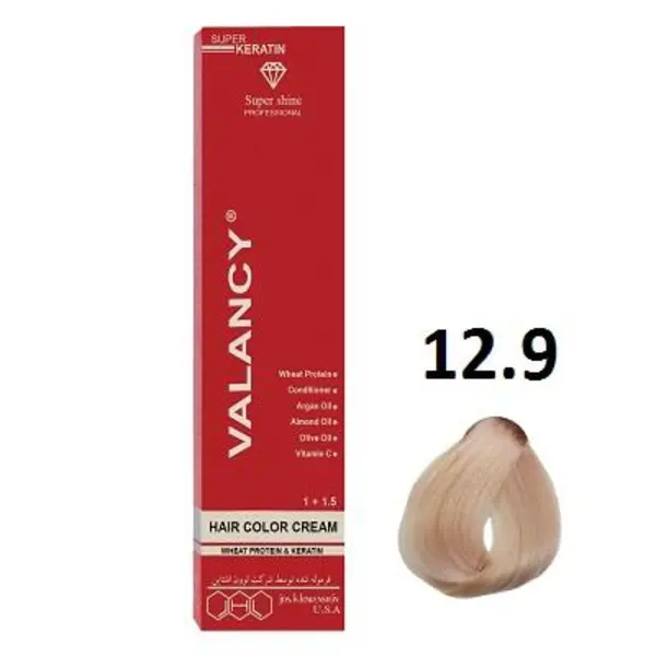 رنگ مو والانسی سری کاکائویی مدل قهوه ای کاکائویی متوسط شماره R4 - 6