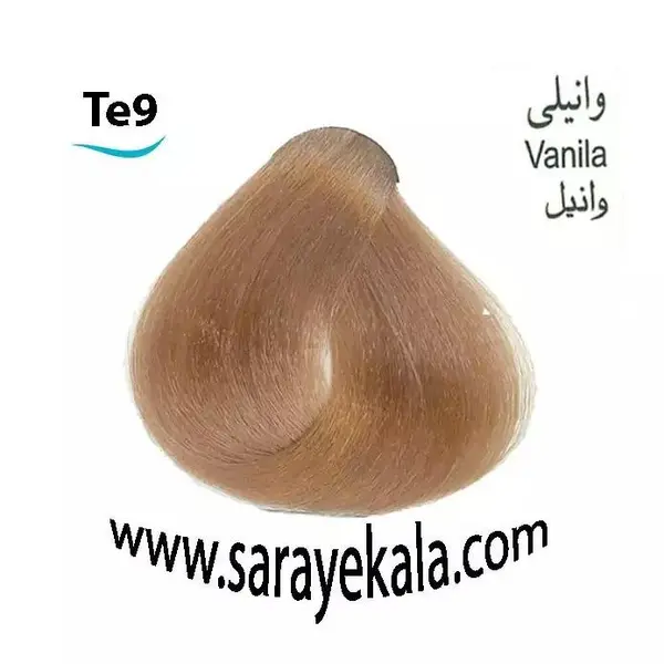 رنگ مو آرکیا شماره Te9 حجم 100 میلی لیتر رنگ وانیلی - 3