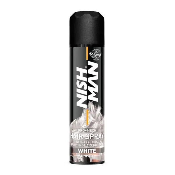 اسپری رنگ مو نیش من سفید مدل white حجم 150 میلی لیتر - 2