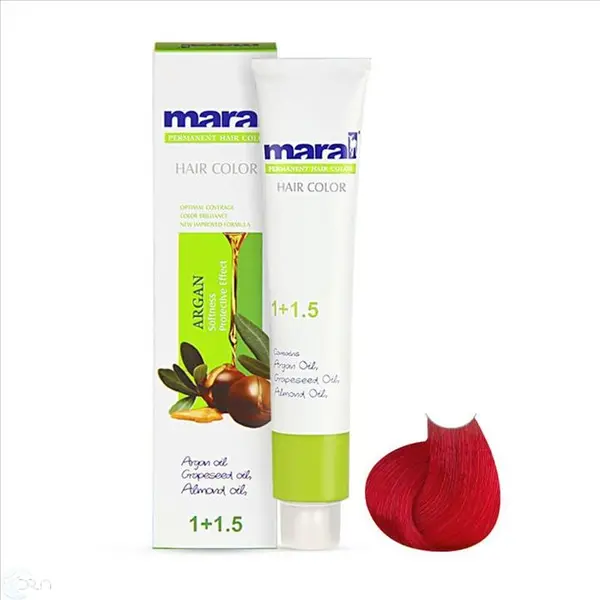 مارال رنگ موی مارال 100 میل  7.66 قرمز آتشین - 4