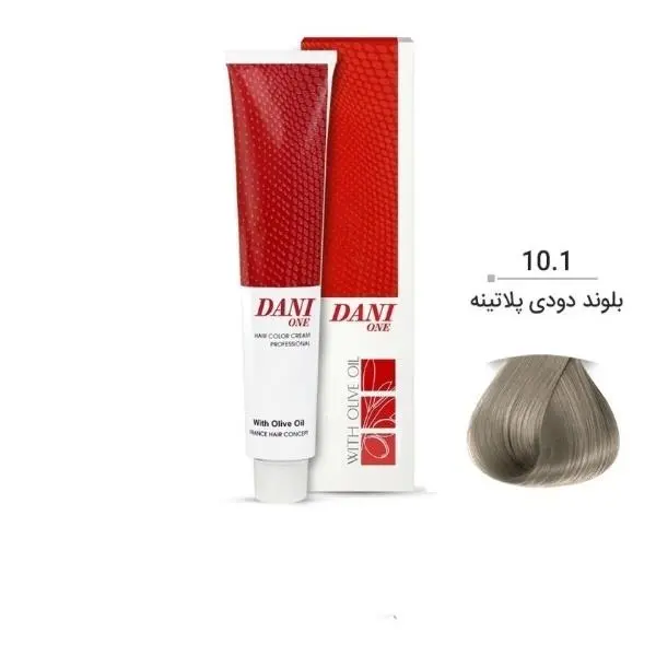 رنگ مو دنی وان شماره ۱۰.۱ حجم 100 میلی‌لیتر (dani one hair color) - 5