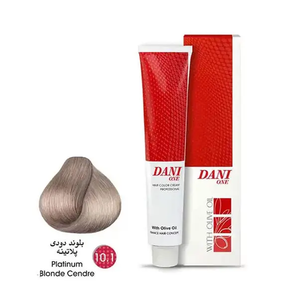 رنگ مو دنی وان شماره ۱۰.۱ حجم 100 میلی‌لیتر (dani one hair color) - 4