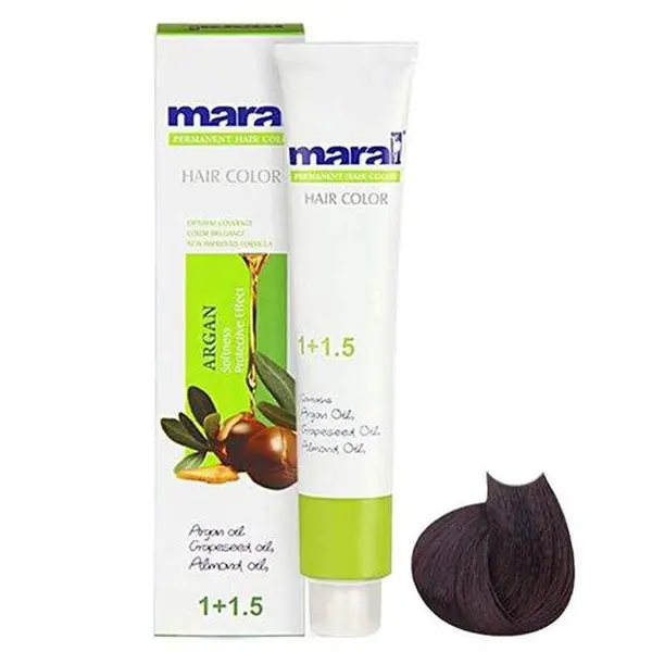 رنگ مو مارال 2.99 سری شرابی رنگ بادمجانی - 5