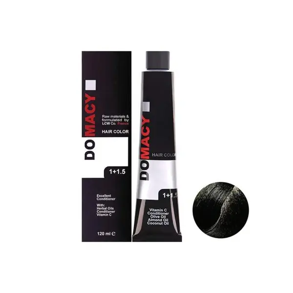 رنگ مو قهوه ای تیره اکسترا دوماسی شماره 3.00 با حجم 120 میلی لیتر - 2