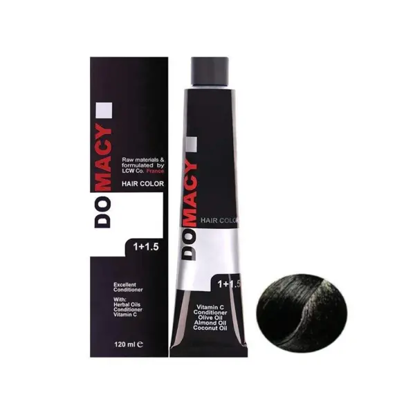 رنگ مو قهوه ای تیره اکسترا دوماسی شماره 3.00 با حجم 120 میلی لیتر - 3