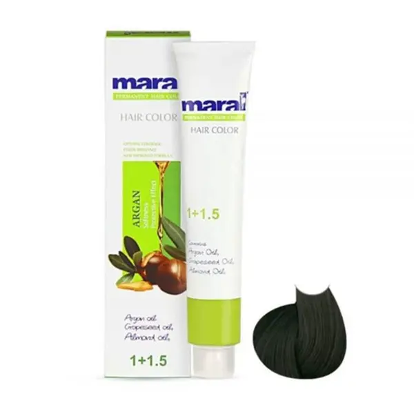 رنگ مو مارال سری زیتونی مدل قهوه ای زیتونی متوسط شماره 4.3 - 4