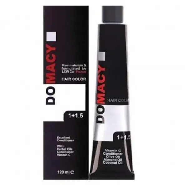 رنگ مو دوماسی سری ماهاگونی شماره 4.5 حجم 120 میلی لیتر رنگ قهوه ای ماهاگونی ( ماهوتی ) - 6