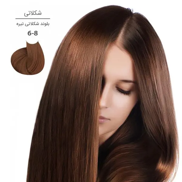 رنگ مو مارال شماره 6.8 رنگ بلوند شکلاتی تیره