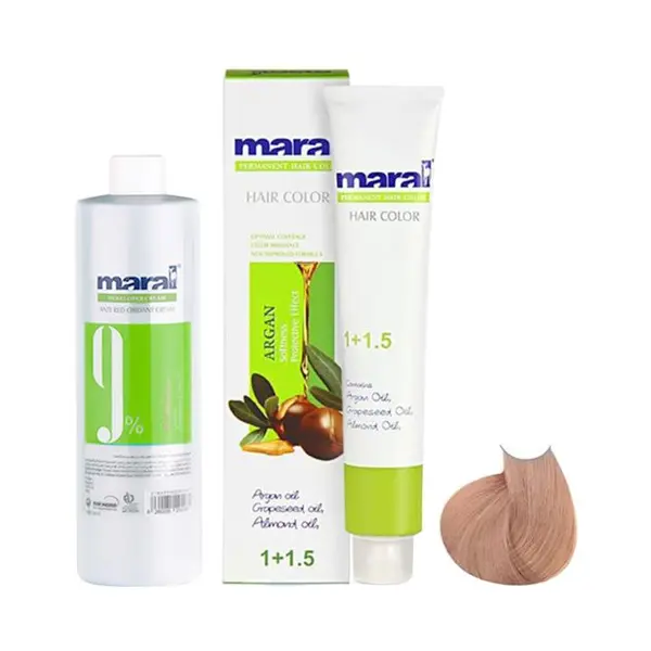 رنگ مو سری طبیعی مدل شیر شکلاتی شماره 8.8  حجم 100 میلی لیتر مارال - 5