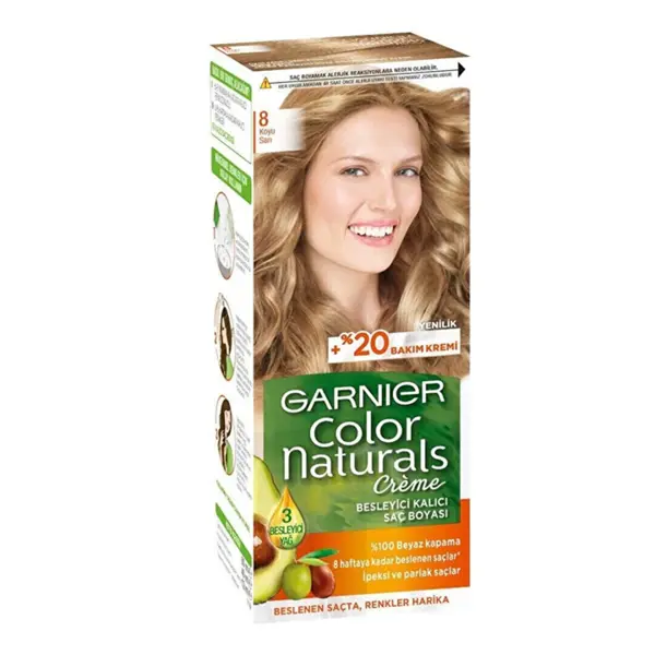 کیت رنگ موی گارنیر شماره 8 مدل COLOR NATURALS - 6