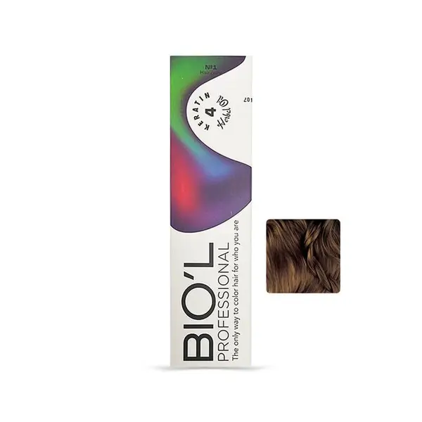رنگ مو بیول Bio’l قهوه ای تیره 3.0 - 5