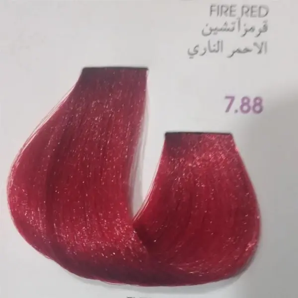 رنگ مو آلبورا مدل carasa شماره 7.88 حجم 100 میلی لیتر رنگ قرمز آتشین - 3