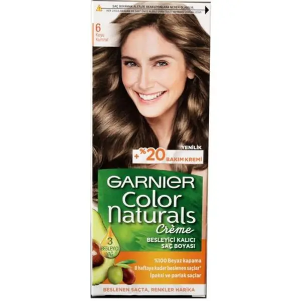 کیت رنگ مو گارنیر سری Color Naturals شماره 6 - 2