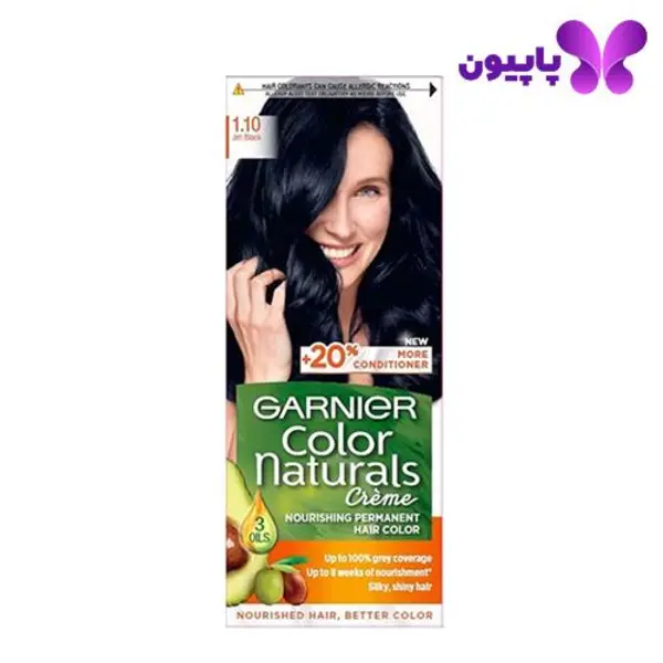 کیت رنگ مو گارنیر سری Color Naturals شماره 1.10 - 4