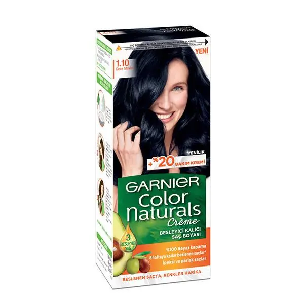 کیت رنگ مو گارنیر سری Color Naturals شماره 1.10 - 5