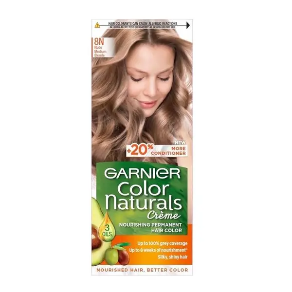 کیت رنگ مو گارنیر سری Color Naturals شماره 8N - 2