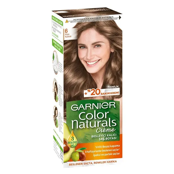 کیت رنگ مو گارنیر سری Color Naturals شماره 6 - 4