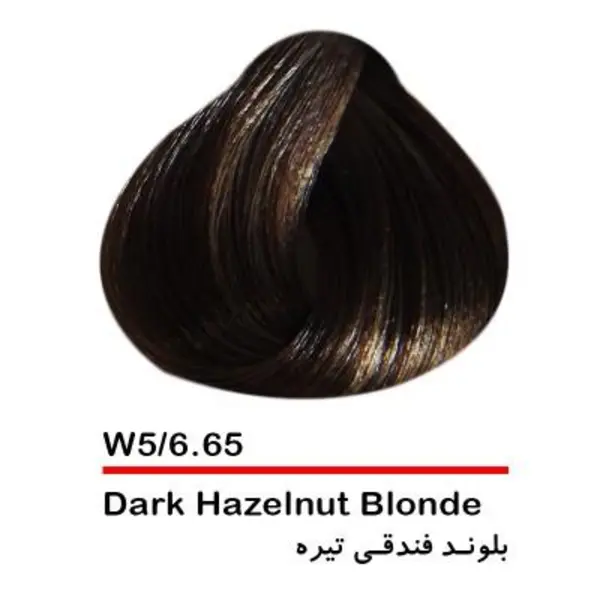 رنگ مو بیول سری HAZELNUT شماره 6.24 حجم 100 میلی لیتر رنگ بلوند فندوقی تیره - 5