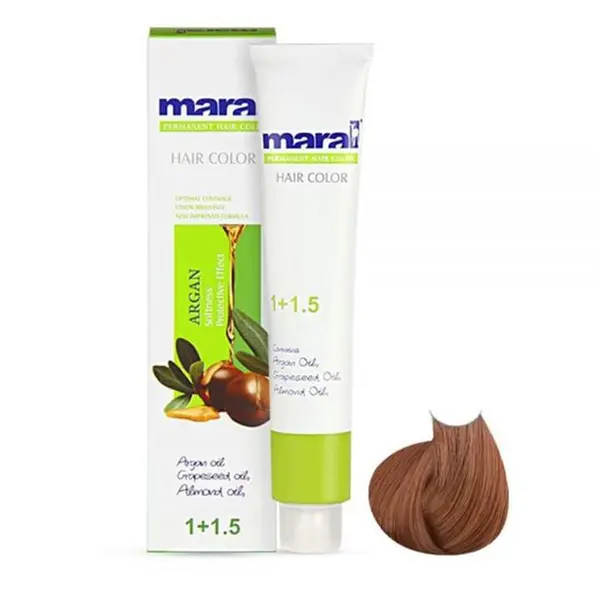 رنگ مو مارال maral بلوند عسلی متوسط شماره 57-7 - 2