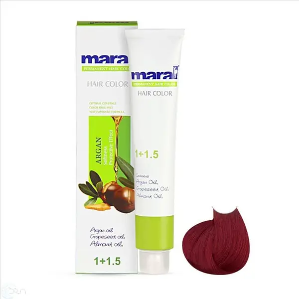 رنگ مو مارال maral بورگاندی شماره 66-5 - 6