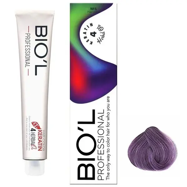 رنگ مو بیول سری PURPLE شماره 9.22 حجم 100 میلی لیتر رنگ بادمجانی خیلی روشن - 4