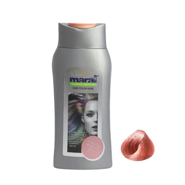 شامپو رنگساژ رزآلین مارال شماره 8.60 حجم 200 میلی لیتر - 2