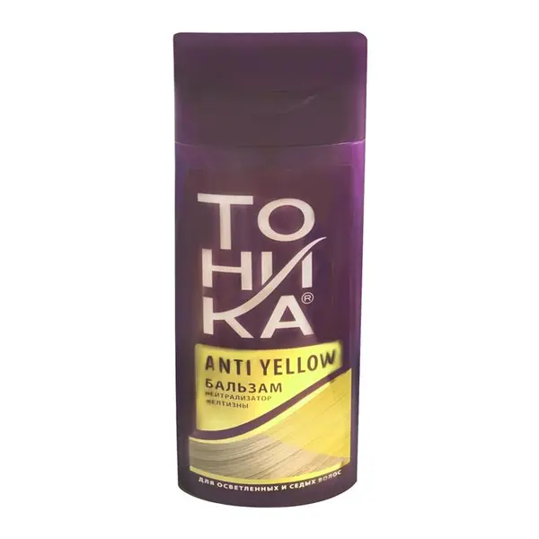 شامپو رنگ ضد زردی تونیکا سری Anti yellow 150 ml - 6