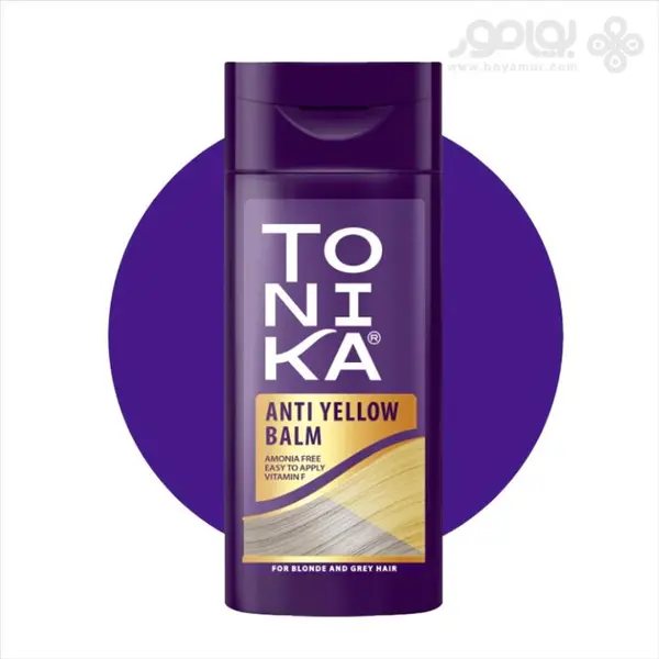 شامپو رنگ ضد زردی تونیکا سری Anti yellow 150 ml
