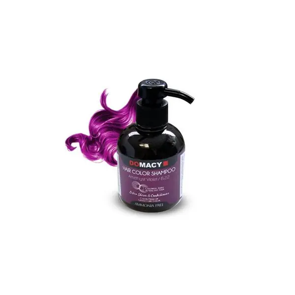 شامپو رنگ دوماسی رنگ بنفش آماتیس شماره ۶.۲۲ DOMACY Hair color shampoo - 3