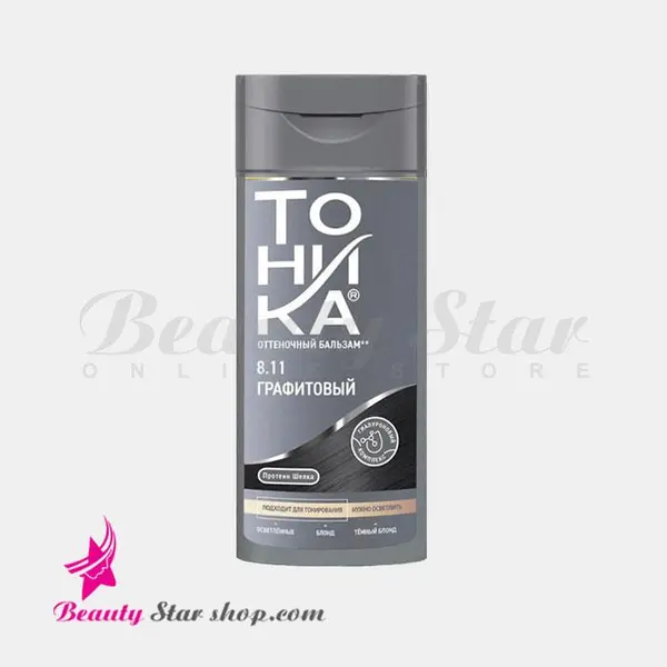 شامپو رنگساژ تونیکا | TONIKA رنگ گرافیت شماره 8.11 حجم 150 میل - 3