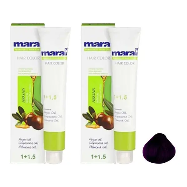 واریاسیون مارال شماره 099 حجم 15 میلی لیتر رنگ بنفش مجموعه 2 عددی - 2