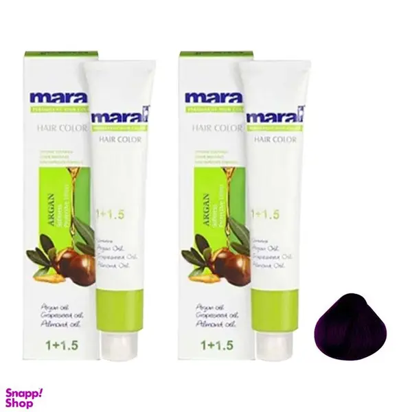 واریاسیون مارال شماره 099 حجم 15 میلی لیتر رنگ بنفش مجموعه 2 عددی - 4